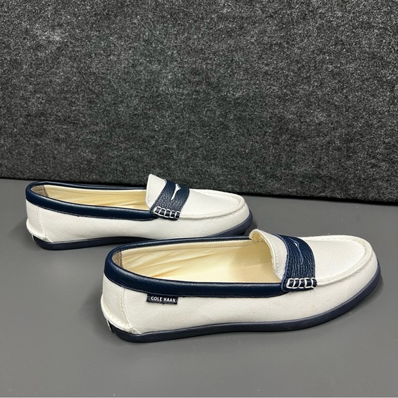 Cole Haan Grand OS Women’s Pinch Maine Classic Canvas Boat Shoe Size 10 - Picture 10 of 15